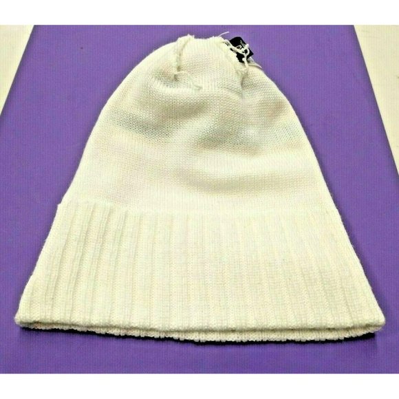 Minnesota North Stars White Cuffed Knit Beanie Hat Winter Ski Cap Toque New NHL - Picture 3 of 6